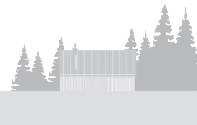 以石砌基座搭配木质覆层延续山地建筑风貌的度假木屋设计