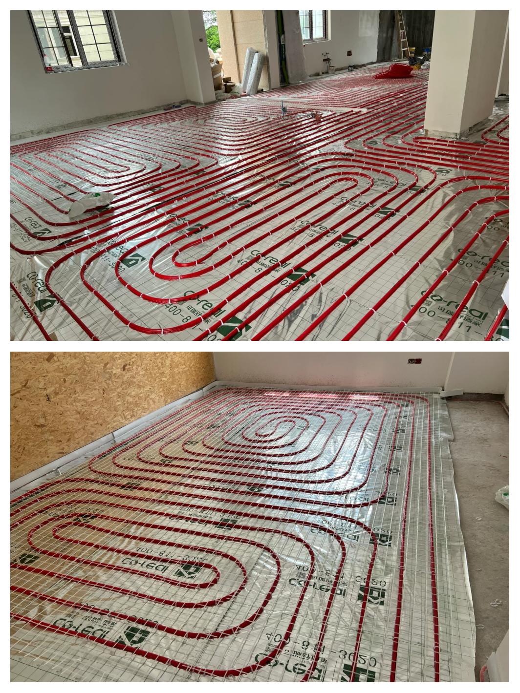 地暖施工方案:地暖管铺设与回填工艺